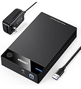 UGREEN External Hard Drive Enclosure for 3.5 2.5 Inch SATA SSD HDD USB 3.0 to SATA III Hard Drive...