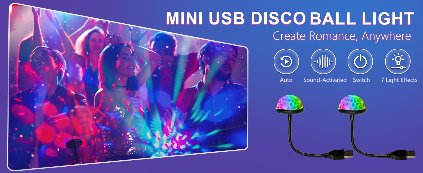 Create Romance, Anywhere Create Romance, Anywhere Auto / Sound-Activated / Switch / 7 Light Effects