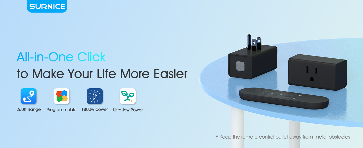 wireless outlet with remote