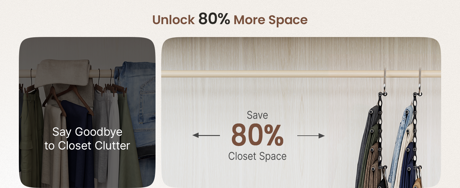 multiple hangers in one portable skirt travel saver closet leggings jeans non slip adult