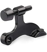 HOMOTEK 8 Pack Hinge Pin Black Door Stopper,Adjustable Deluxe Heavy Duty Door Stopper 2-1/2"x1-3/...