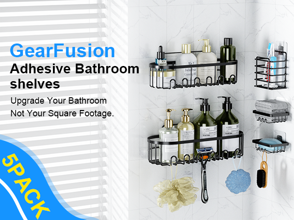 Adhesive Shower Caddy