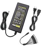 Tnuocke 2-Prong Security Camera Power Adapterm