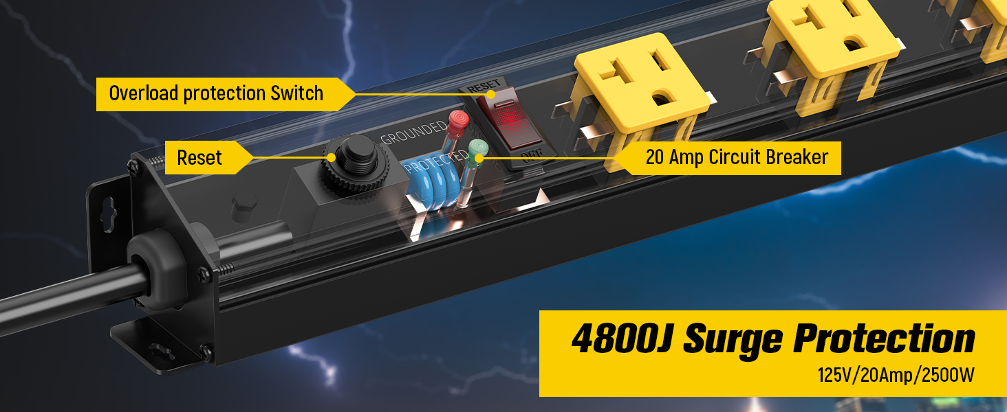 4800J Surge Protection
