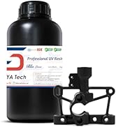 Siraya Tech Blu Lava Black: Ultra-Tough PC-Like 3D Printing Resin | High-Strength, High-Resolutio...