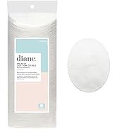 Diane Multi-Layer 3.5" x 2.75" Cotton Ovals, 100% Pure Cotton, Ideal for Makeup Removal, Nail Pol...