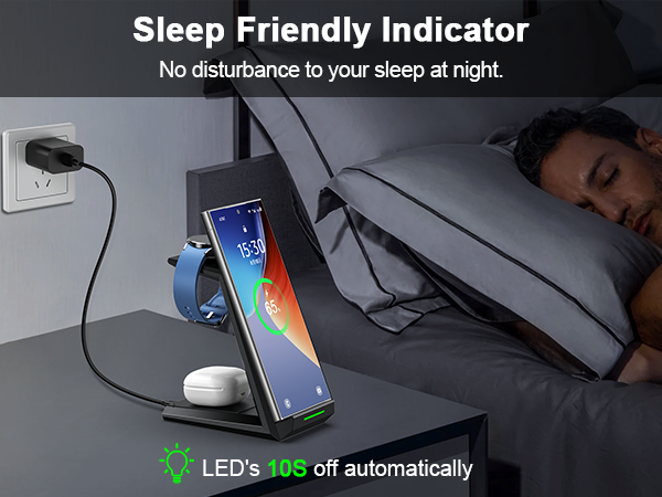 sleep friendly indicator