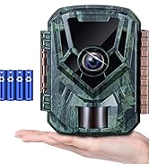 KJK Trail Camera 36MP 2.7K, Mini Game Camera with Night Vision 0.1s Trigger Time Motion Activated...