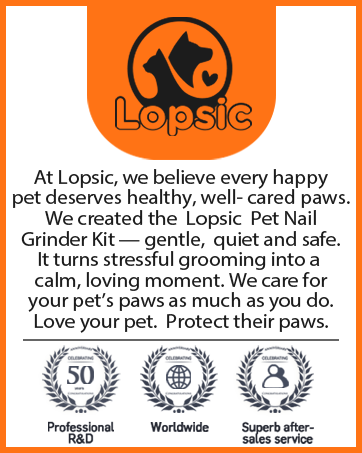 lopsic dog nail grinder