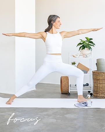 Studio TOV Organic Yoga Mat Cleaner Spray with Microfiber Cloth