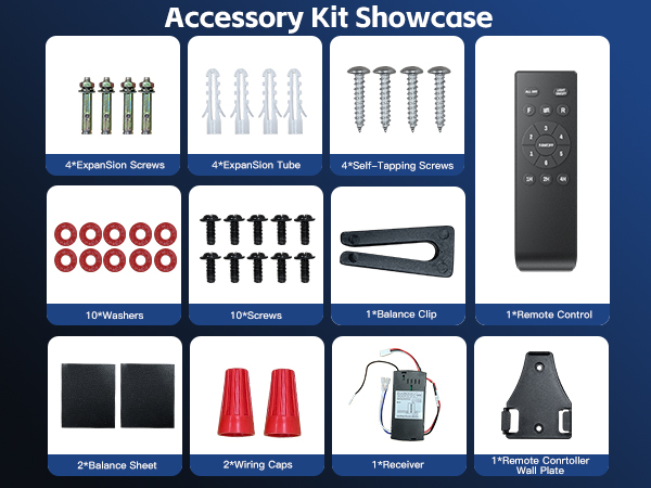 ceiling fans with lights and remote