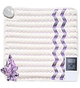 VEVOR Far Infrared Heating Pad, Amethyst Gemstones Heating Mat with Negative Ions, 103-159? Hot G...