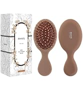 RHOS Mini Hair Brush for Women,Men and Kids-Travel Size Hair Brush for Purse,Pocket,backpack-Smal...