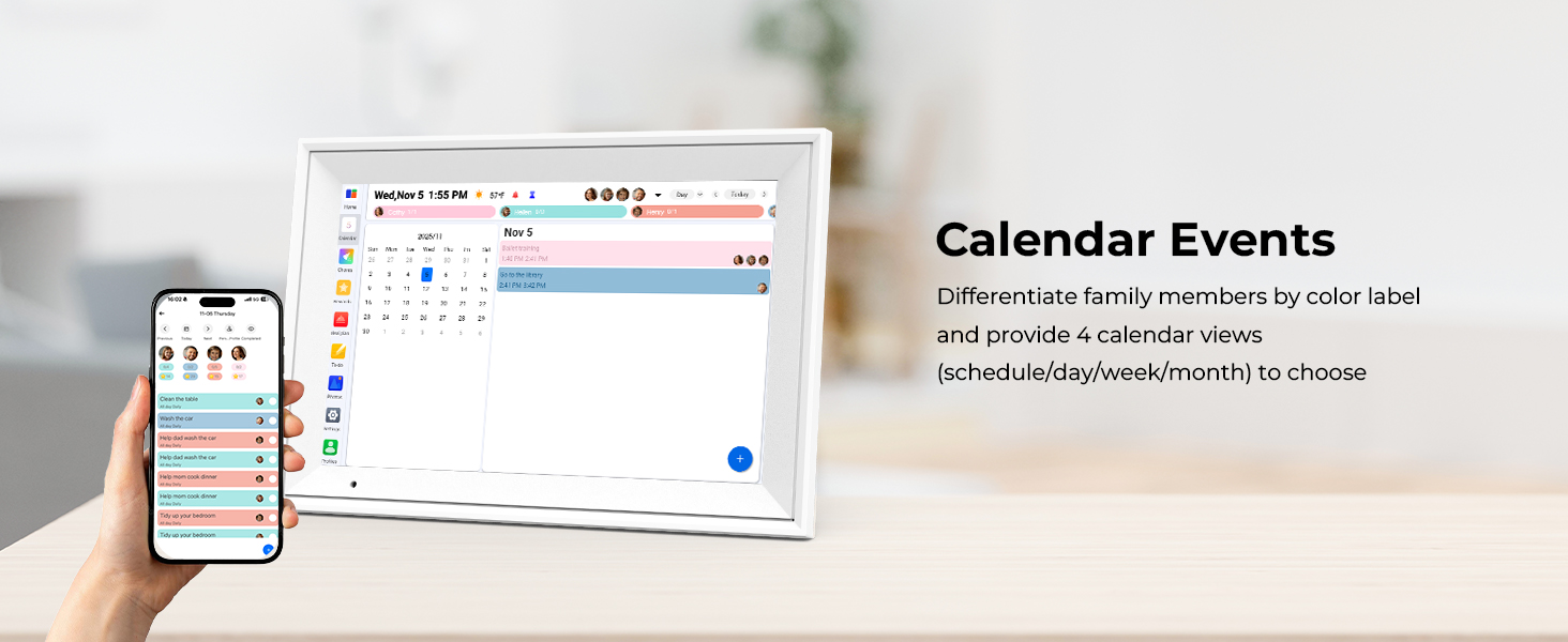 digital calendar