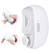 3 in 1 Electric Nail Clipper for Seniors, Baby Nail Trimmer Electric Automatic Trimmer, Safe Elec...