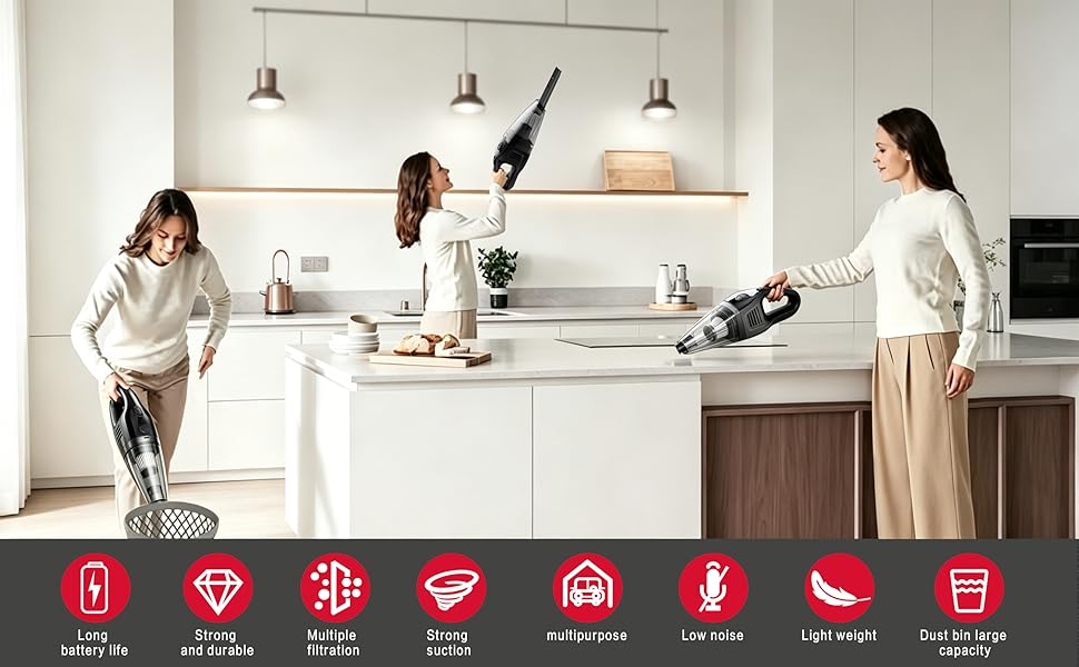 Handheld Vacuum Cordless