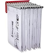 Adir Wall Mount Blueprint Storage - Hanging Poster Display Rack - Plans File Holder Organizer wit...