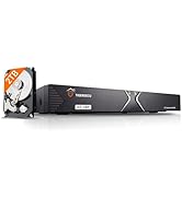 TIGERSECU Super HD 1080P 16 Channel DVR Security Recorder with 2TB Hard Drive, Hybrid 6-in-1 CCTV...