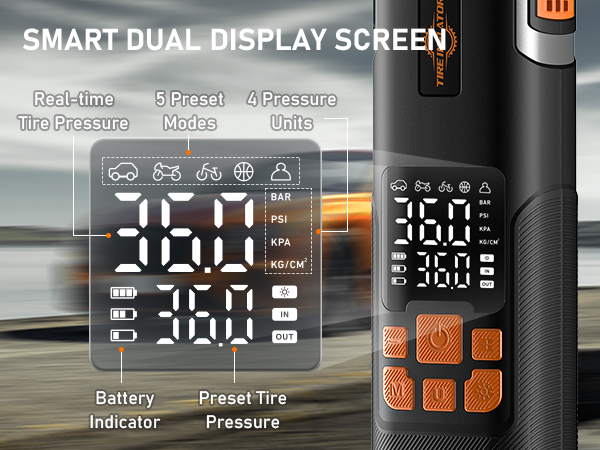 SMART DUAL DISPLAY SCREEN
