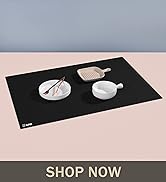 Extra Large Silicone Mat 36" x 24" Place Mats, Heat Resistant Mat for Kitchen Countertop Protecto...