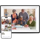 Uhale 10.1inch Digital Picture Frame WiFi Smart Digital Photo Frame 1280 * 800 IPS HD Touch Scree...