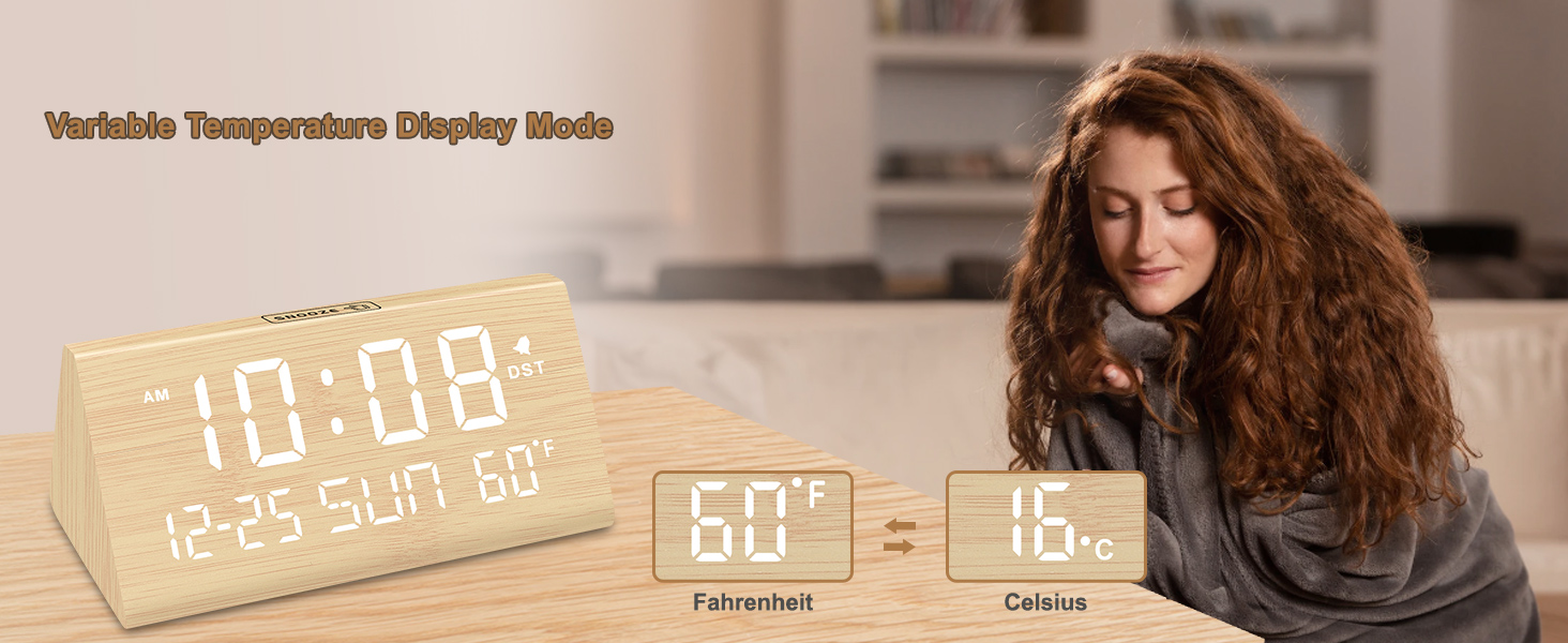 clock for bedroom