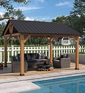 wood gazebo