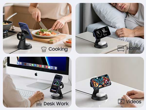 Multi-functional 25W wireless charger