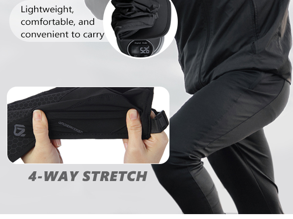 Unstructured design allows the hat to be folded into a backpack or pocket for easy carrying