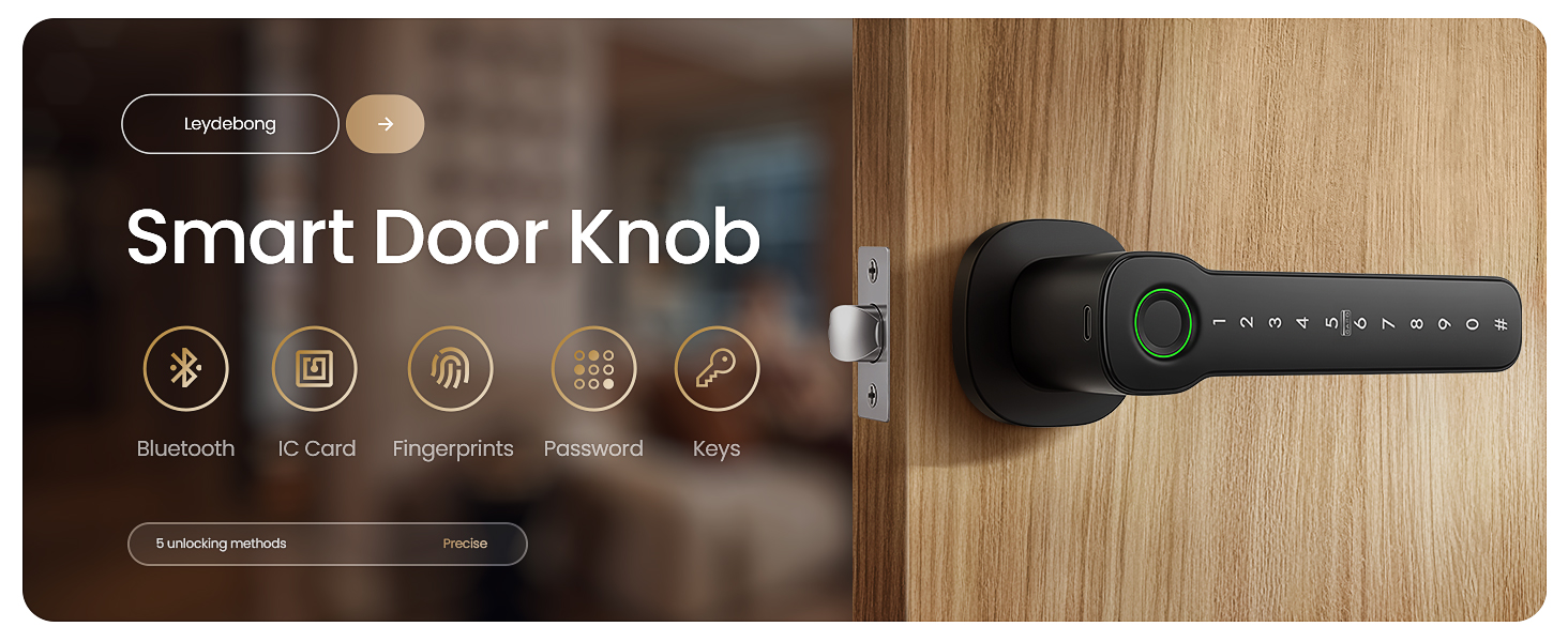 smart door lock fingerprint door lock