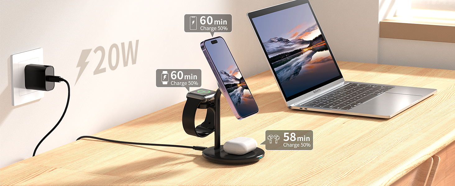 wireless charger station