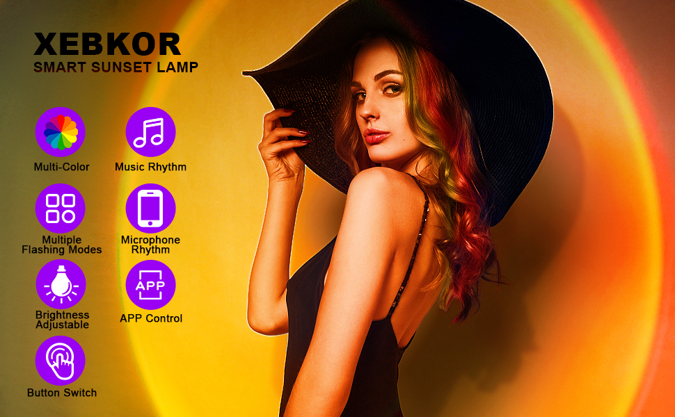 sunset lamp