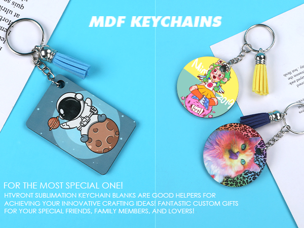 sublimation blank keychain