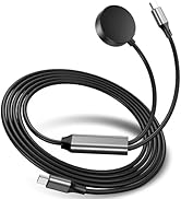 ACEQINGSE 2 in 1 for Samsung Watch Charger,Compatible with Galaxy Watch 8/7/Ultra/6/6 Classic/5 P...