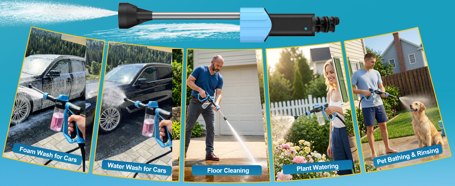 Car Wash Foam Gun