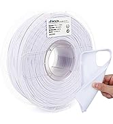 AMOLEN TPU 3D Printer Filament 1.75mm, Flexible Soft TPU 3D Printing Filament Supports High Speed...