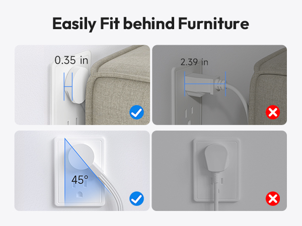 Flat Plug Extension Cord