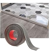 Art3d Self Adhesive Vinyl Strip for Joining Floor Gaps, Carpet Thresholds - 10 FT, 1.57in, Gray