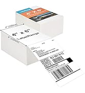 LabelRange 4''X6'' Direct Thermal Shipping Labels (1000 4x6 Fan-fold Labels) - Permanent Adhesive...