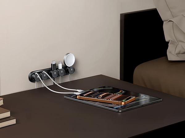 cord holder for nightstand