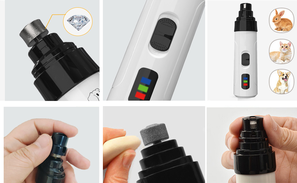 Dog nail grinder quiet