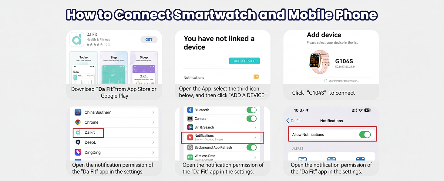 How to Connect Smartwatch and Mobile Phone
