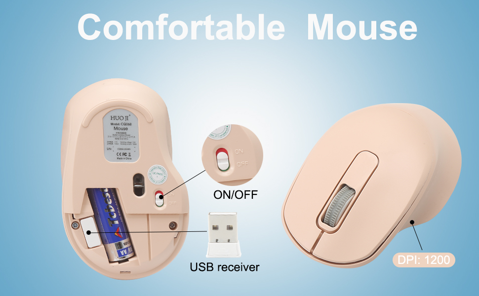 confortable mouse ergonomic