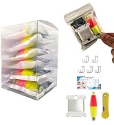 LoDinpo Mini Survival Fishing Kit–Compact Emergency Fishing Gear for Camping,Hiking,Bushcraft,Bac...