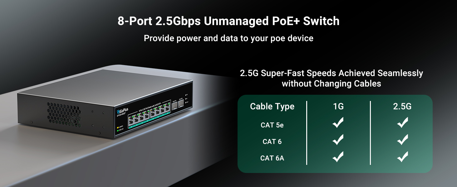 2.5g poe switch