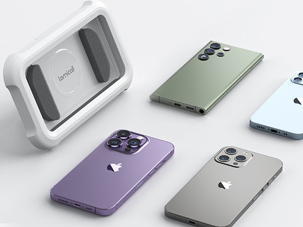 wide compatibility shower phone holder