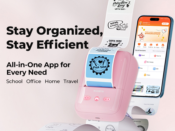 MUNBYN FM226 Label Maker