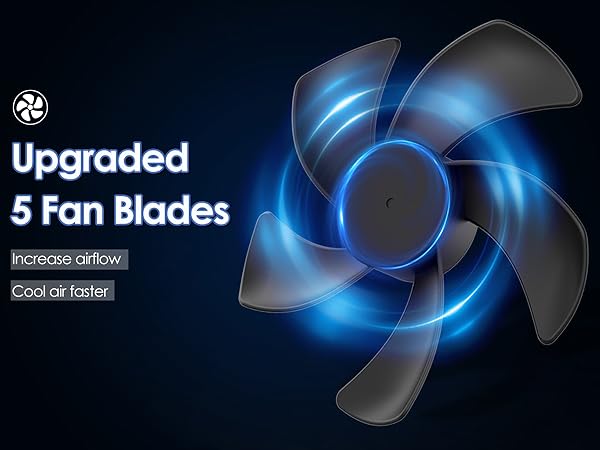 5 Fan Blades