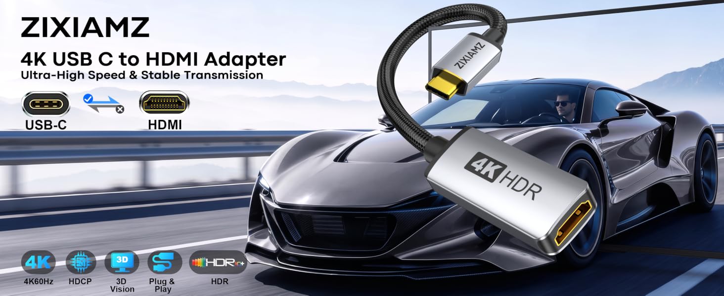 4k usb c to hdmi adapter