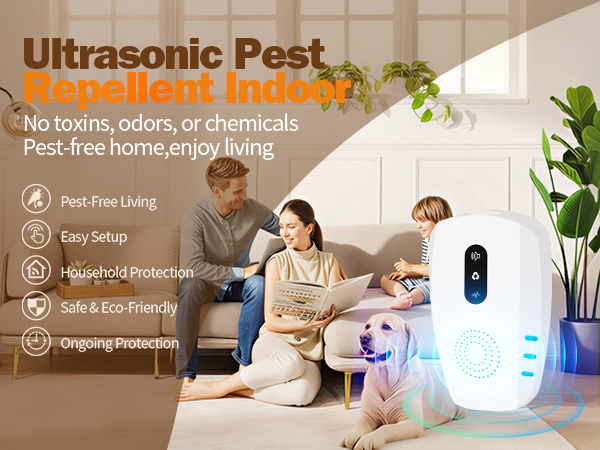 Ultrasonic Pest Repellent Indoor